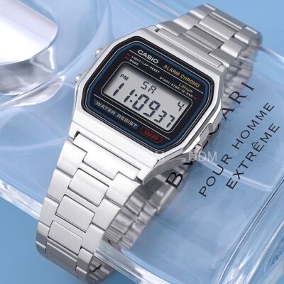 CASIO A158W Metal Band Watch in for sale online | eBay
