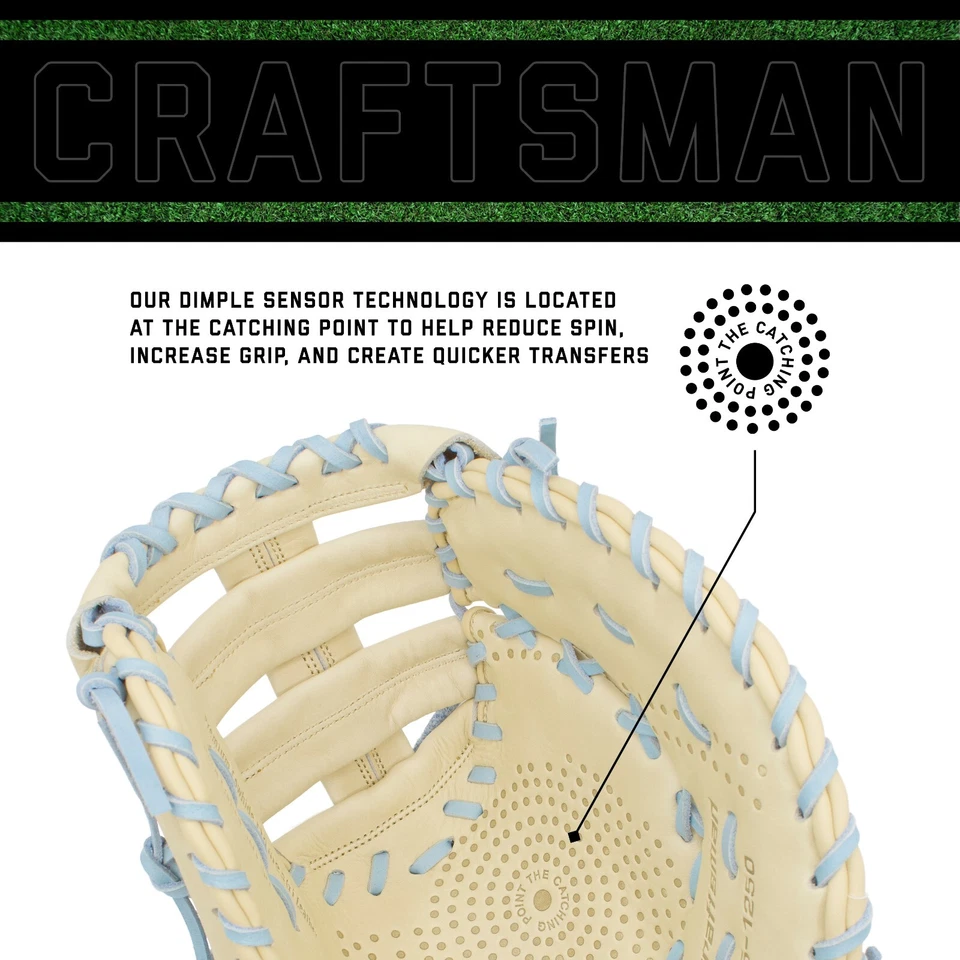 SSK Z5 Craftsman 12.5" Baseball First Base Mitt Z5-1250CMLCOL9 - Image 2 of 4