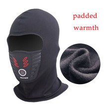 Winter Fleece Warm Motorcycle Riding Face Mask Balaclava Breathable Sweat Hat US
