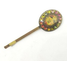 Michal Negrin Romantic hair pin clips hand made Crystals 171819