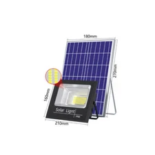 300w Solar Street Flood Light LED Lamp Outdoor Area Dusk-To-Dawn Wall Lamp
