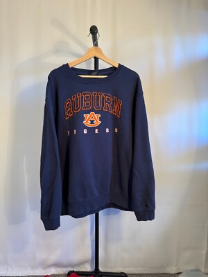 Vintage Y2K Auburn University Tigers Crewneck Sweatshirt 2XL