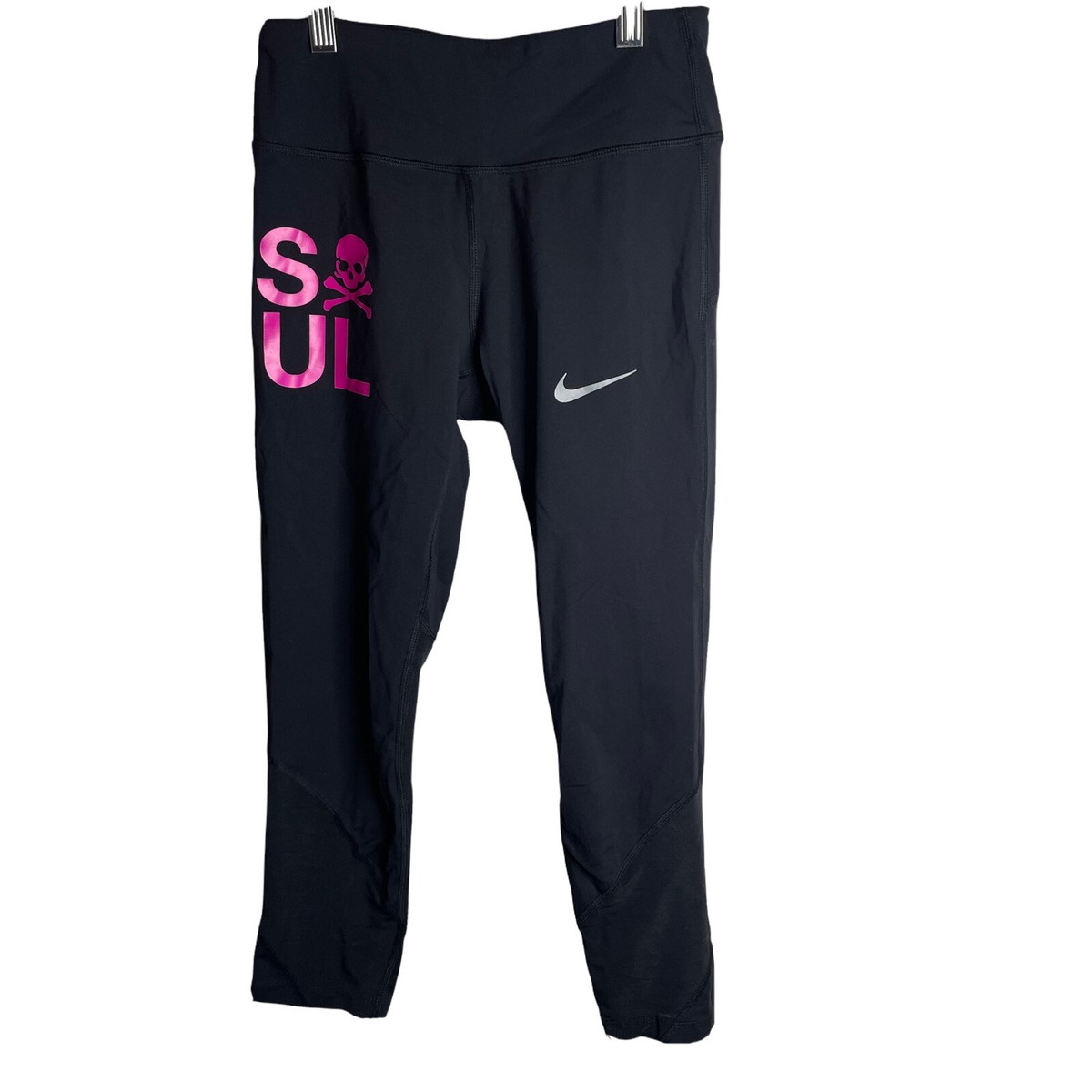 nike skull leggings