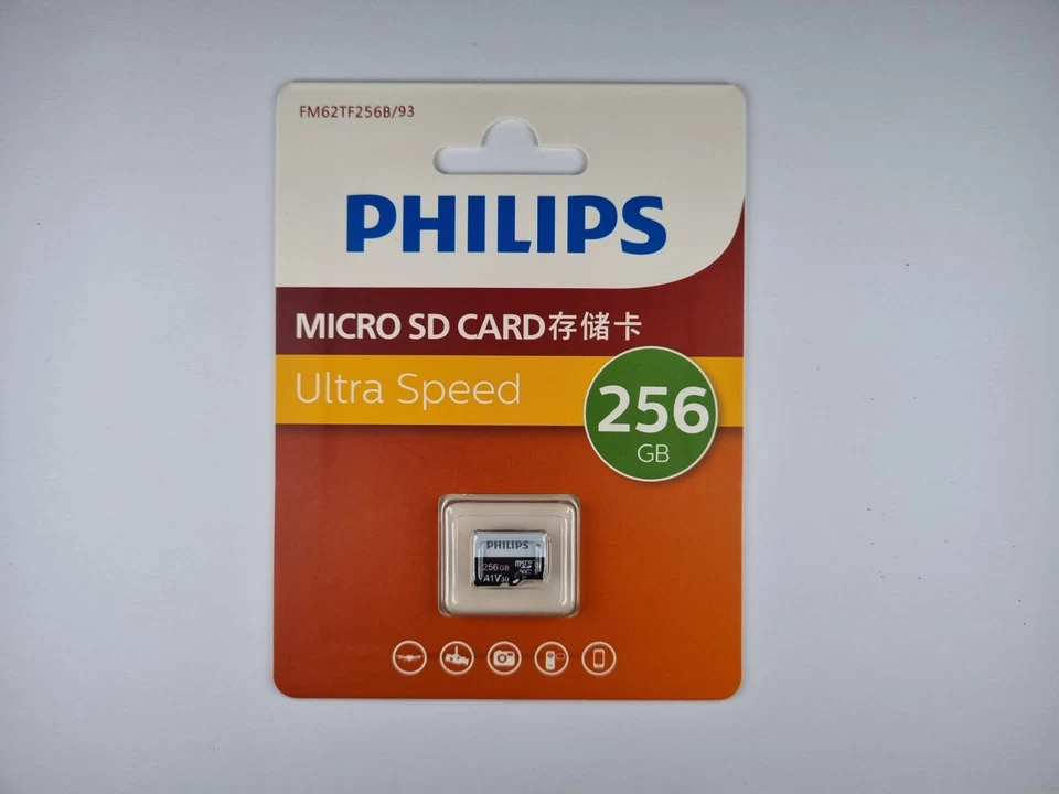 Philips 256 GB Micro SD Ultra Speed up to 100 MB/s Class 10 UHS Speed Class 3 U3 - Image 2 of 4