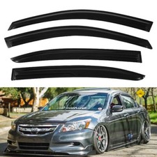For Honda Accord 2008-2012 Jdm Mugen Style Side Window Vent Visor Rain Guards For Honda Accord 2008-2012 Jdm Mugen Style Side Window Vent Visor Rain Guards