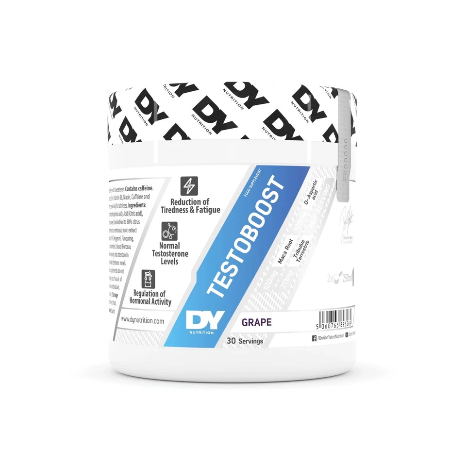 DY Nutrition TestoBoost |Optimised Ingredients and Doses to Help Test Level 270g