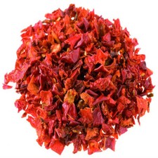 Dried Bell Red Peppers Chop 9mm Premium Quality Free UK P&P