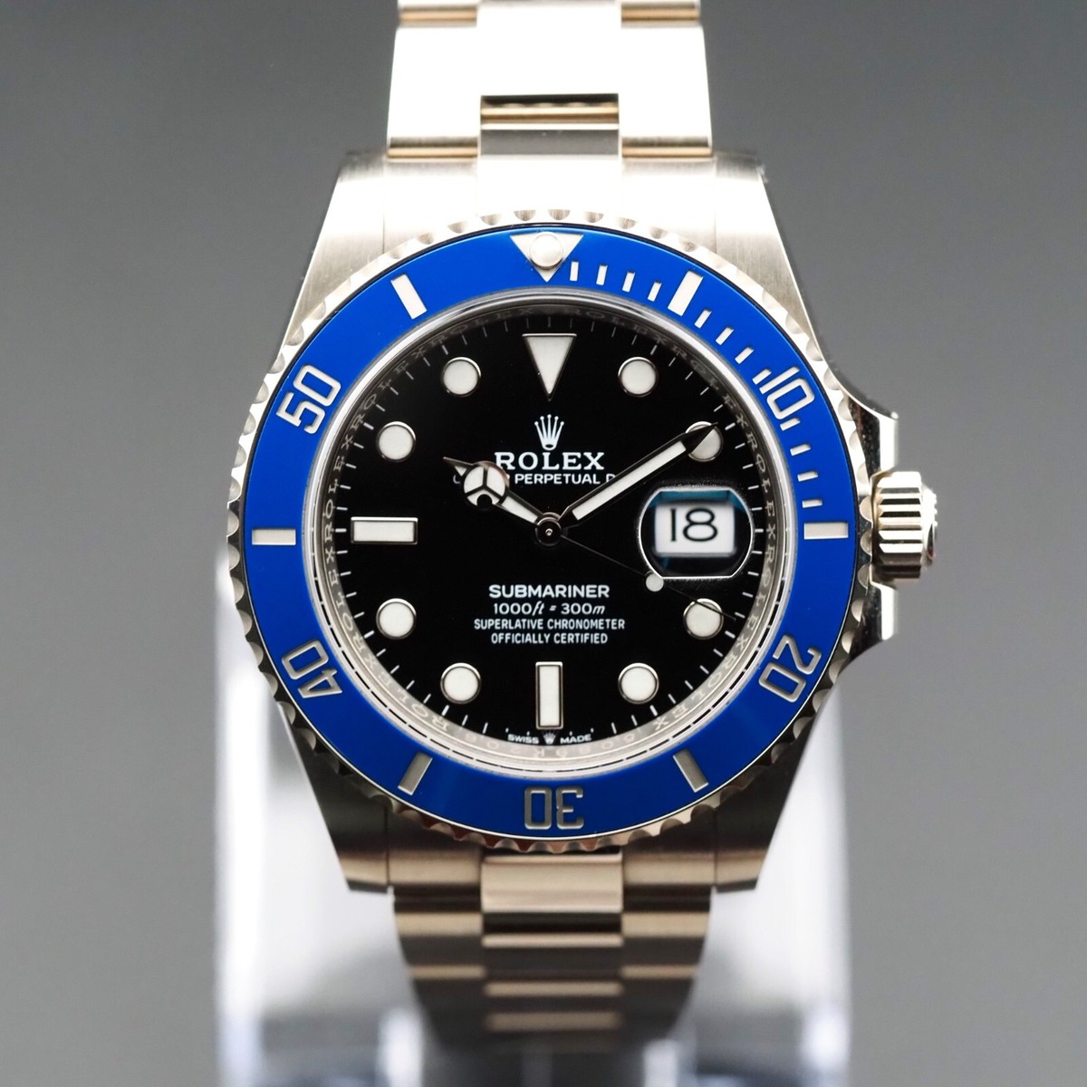 Rolex 126619LB Cookie Monster Submariner 18K White Gold Watch | eBay