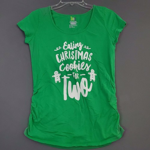KT Maternity Shirt Womens Medium Short 