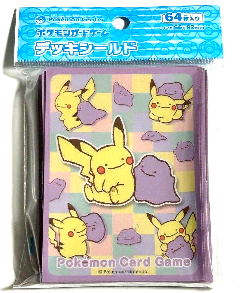 ditto card sleeves Pokmon Trading Game Card DOWASURE Pink Psyduck Slowpoke japan online shop OTAKU POP MALL So It Can Sleeve A 60 Card Standard Deck. Card Sleeves Go Go Ditto