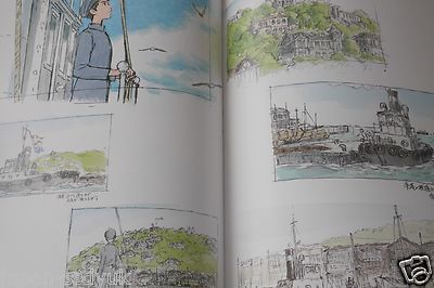 The Art of From Up on Poppy Hill Studio Ghibli Japanese Art Book