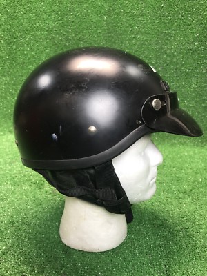 AFX FX3 Half HELMET Medium FLAT BLACK W/ VISOR Fast Shipping | eBay AFX FX3 Half HELMET Medium FLAT BLACK W/ VISOR Fast Shipping | eBay