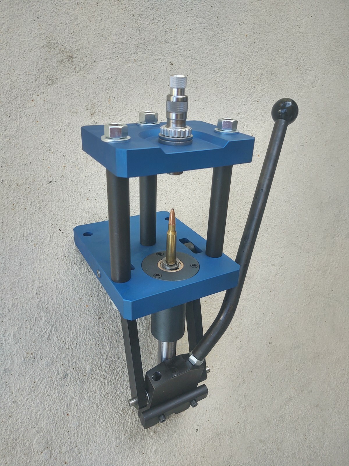 Second hand reloading press