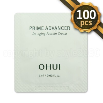 O HUI Prime Advancer De-aging Protein Cream 1ml x 100pcs (100ml) OHUI