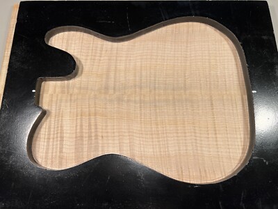 Drop Top - #7285 - 4A Grade Flame Maple Color Value Tele 22.12''x16.5''x.30''