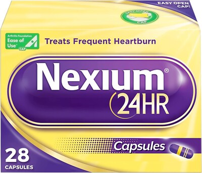 SM Nexium 24-Hour Acid Reducer Capsules, 28ct