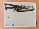 photo 1940-50 - aircraft NORATLAS NORTH 2501 military jump parachute 11.5 * 8.9 cm