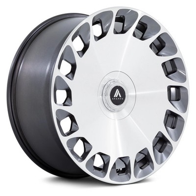 Asanti ABL-45 ARISTOCRAT Wheels 20x9 (27, 5x120.65, 74.1) Platinum Rims Set of 4