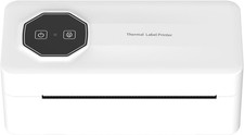 Bluetooth Thermal Shipping Label Printer, 4x6 Wireless Label Printer for Small