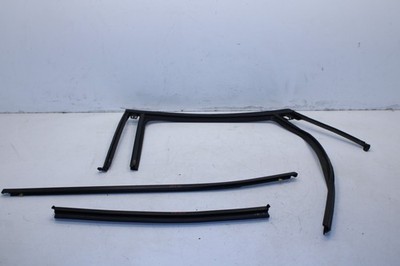 19-25 Chevrolet Blazer 2LT Rear LH Door Run Channel w/ Belt Molding Weatherstrip