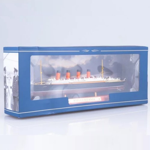 Alloy 1/1250 Scale RMS Lusitania Cruise Ship Model Boat Toys Collection Decor - Foto 13 di 13