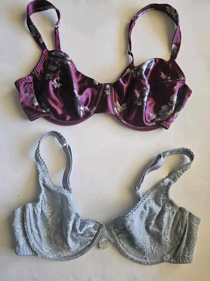 Lote de 10 sujetadores vintage años 90 talla 36b 34c Olga Lovable B.B Curves Isadora Cherie Foto 4 de 4