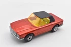 Matchbox Superfast #6 Mercedes Benz 350 SL bronze, black roof. Lesney England