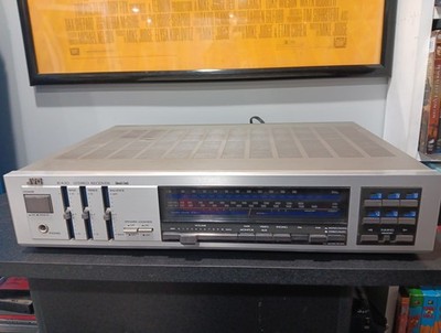 JVC R-K20 Quartz AM FM Stereo Digital Receiver Vintage 1982 WORKING