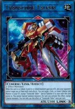 YUGIOH 1x Transcode Talker Rare MAGO-EN136 NM