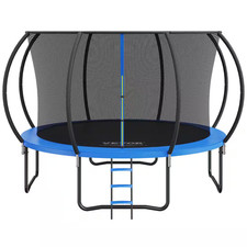 12 Ft. Trampoline 400 Lbs. Trampoline Heavy-Duty Trampoline Outdoor Recreational