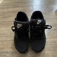 Nike Air Max 90 CQ2560-001 Black White Men's Low Top Sneakers
