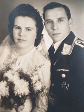 Foto - Kamerad 2WK Deutsche Luftwaffe Orden EK Frontflugspange , 060226-1