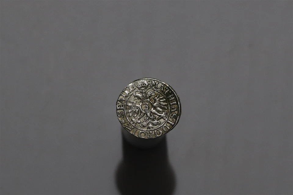 🧭 🇩🇪 GERMANY Solms-Hohensolms SUPER 3 KREUZER 1616 SILVER B91 #6894 - Image 2 of 2