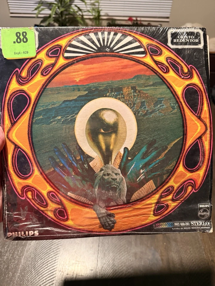 SEALED 1968 HARVEY MANDEL Cristo Redentor LP Record *PUNCH HOLE PHS 600-281 Rare - Imagem 2 de 4