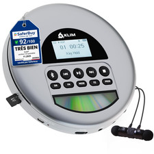Klim Nomad - Version - Portable Cd Player Walkman Long-Lasting Battery -