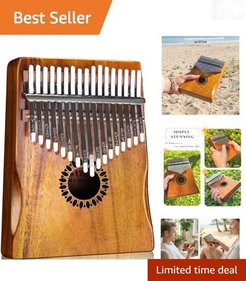 17-Key Kalimba Thumb Piano Portable Musical Instrument for Beginners Kids Adults
