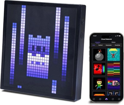 Tech Solutions Smart Bluetooth Pixel Frame   32X32 Programmable RGB LED Display
