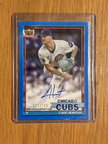 2026 Topps Series 1 Cade Horton Red Foil (RAW)