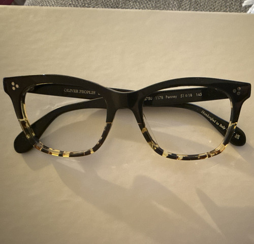 Oliver Peoples OV5357U Penney Black Acetate Full Rim Eyeglasses Frame 51-18 145