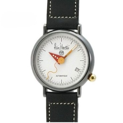 Alain Silberstein Arkitek A029 Automatik PVD SS Uhr Box Papiere Herren