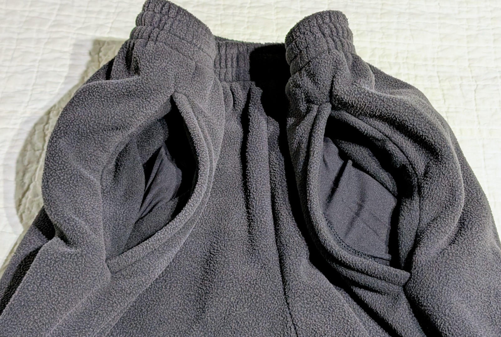 Yeezy YZY x GAP H10 Polar Fleece Pants Black - Size M Medium BRAND NEW Zip Cuffs thumbnail 9