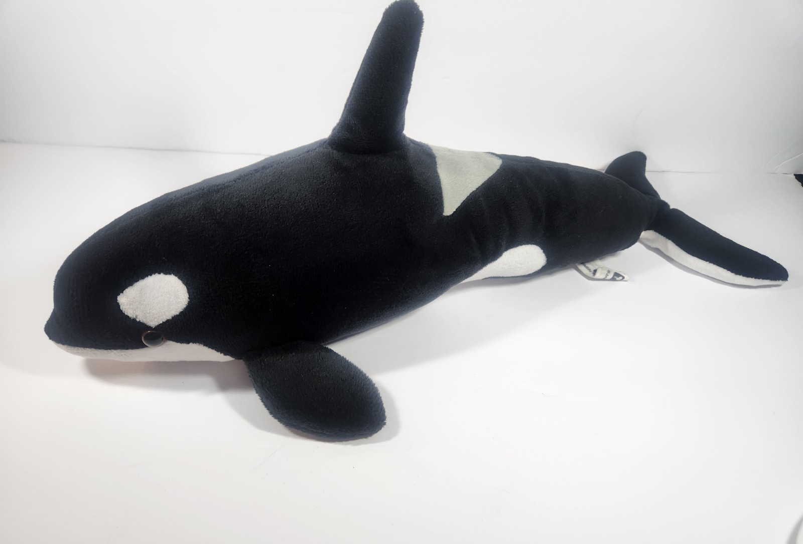 Wildlife Artists Orca Whale Plush Stuffed Animal Soft Toy 17" Long