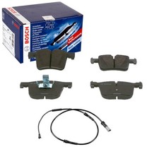 BOSCH BREMSBELÄGE + WARNKONTAKT VORNE passend für BMW X3 F25 X4 F26