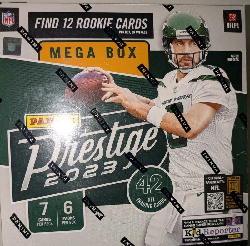 2023 Panini Prestige NFL Football Mega Box NEW, Find 12 RCs 3 #'d parallel cards