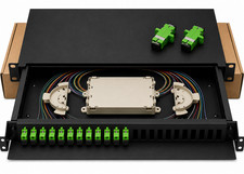 12 Port SC/APC Fiber Patch Panel Full Solutio...
