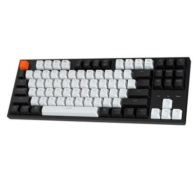 Keychron C1 Wired TKL Mechanical Keyboard, RGB Backlit, Double-Shot ABS Keyca...