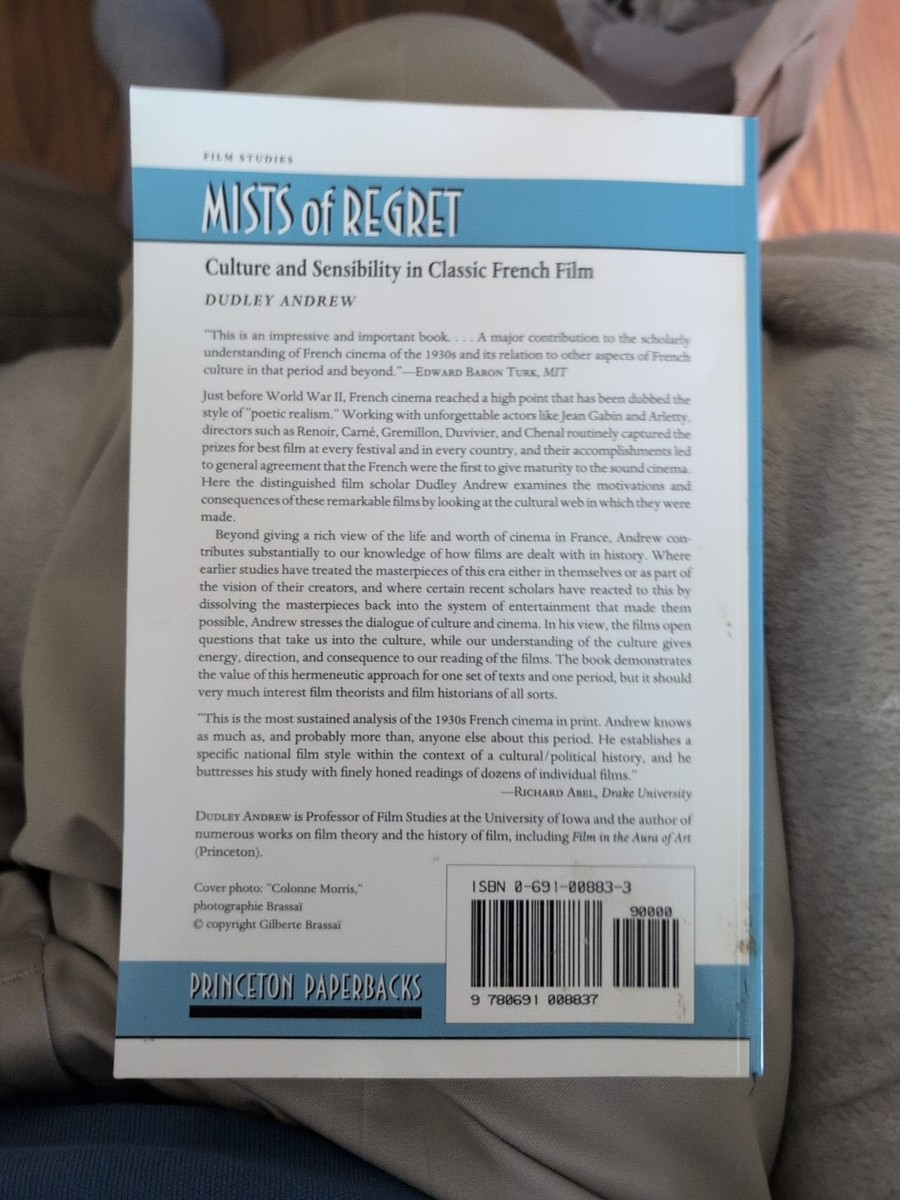 洋書 Dudley Andrew / Mists of regret Mists of Regret | Princeton University Press