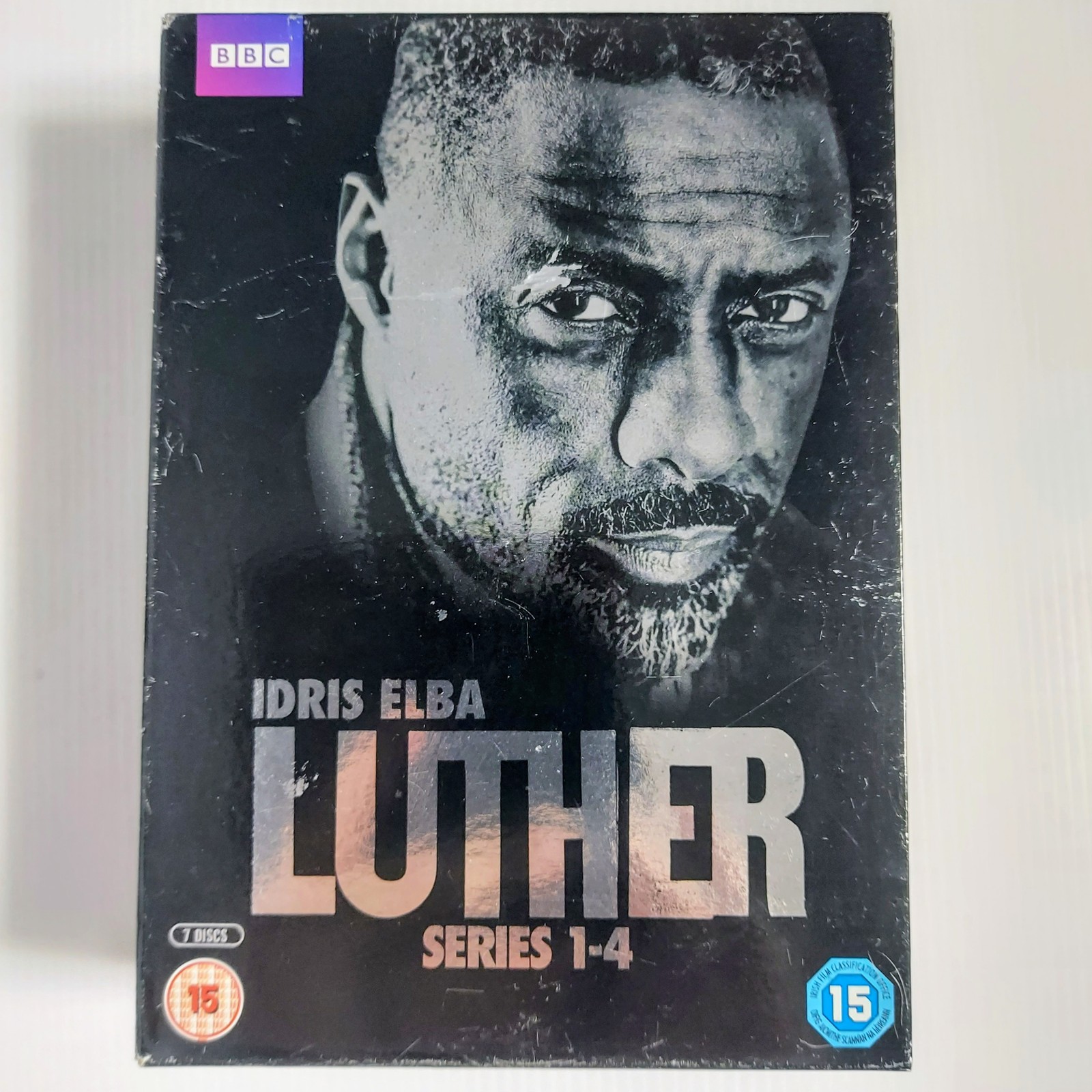 Luther Series 1-4 DVD Crime Drama Box Set BBC Idris Elba Thriller