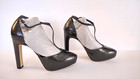 Charles by Charles David Black T-Strap Platform Heels Sz 6 — photo 5