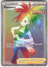 Pokemon Flannery 215/198 Rainbow Rare Chilling Reign Pokemon Holo Near Mint on eBay